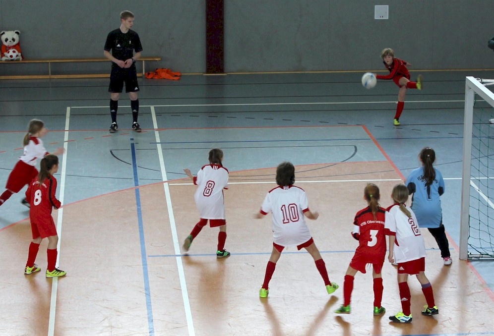 Unsere E-Juniorinnen bei der Hallenlandesmeisterschaft!